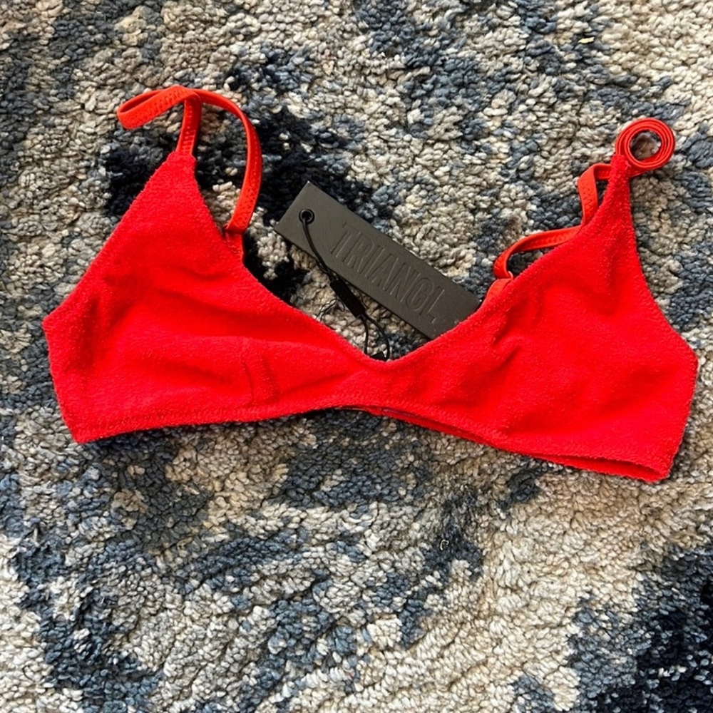 Red Triangl Bikini